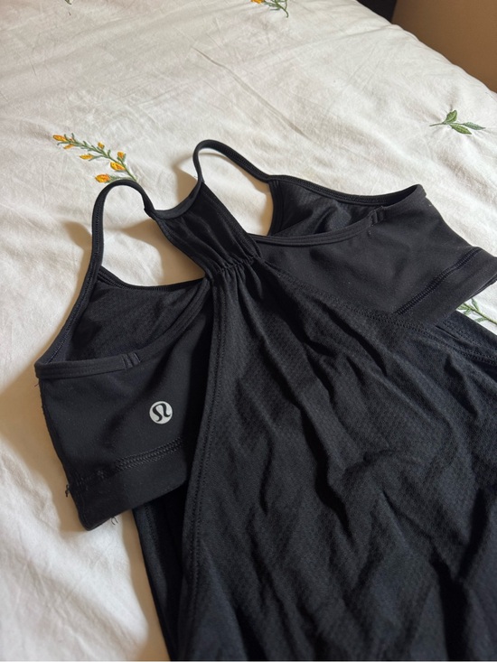 lululemon athletica Tops - Lululemon No Limits Black Racerback Tank Top size: 6-8
